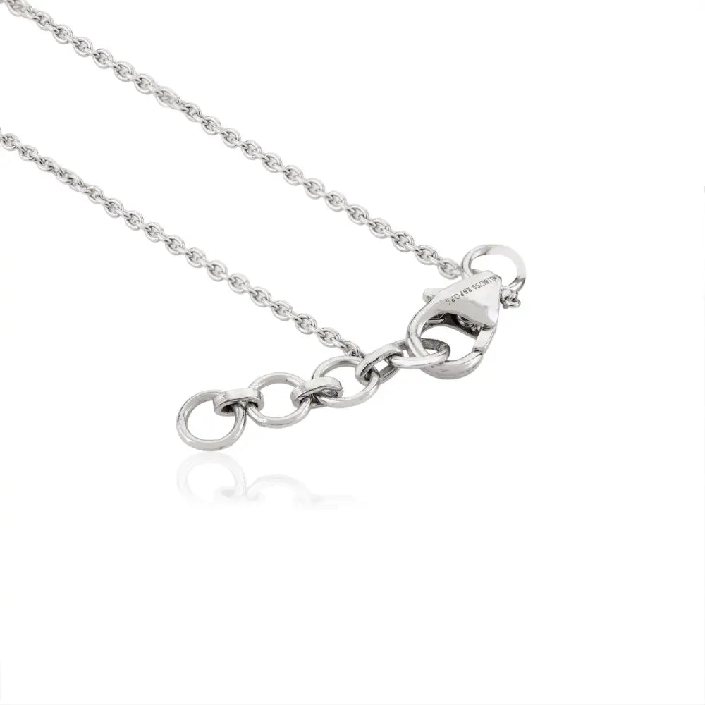 100% Natural Round Cut Diamond Halo Necklace Designer Trending Jewelry April Birthstone