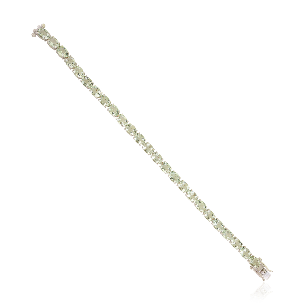 Latest Design Oval Cut 100% Authentic Lemon Quartz Stackable Bracelet Party Wear