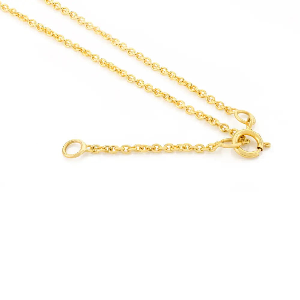 Octagon Cut Emerald & Round Diamond Half Tennis Necklace For Women 14K Yellow Gold
