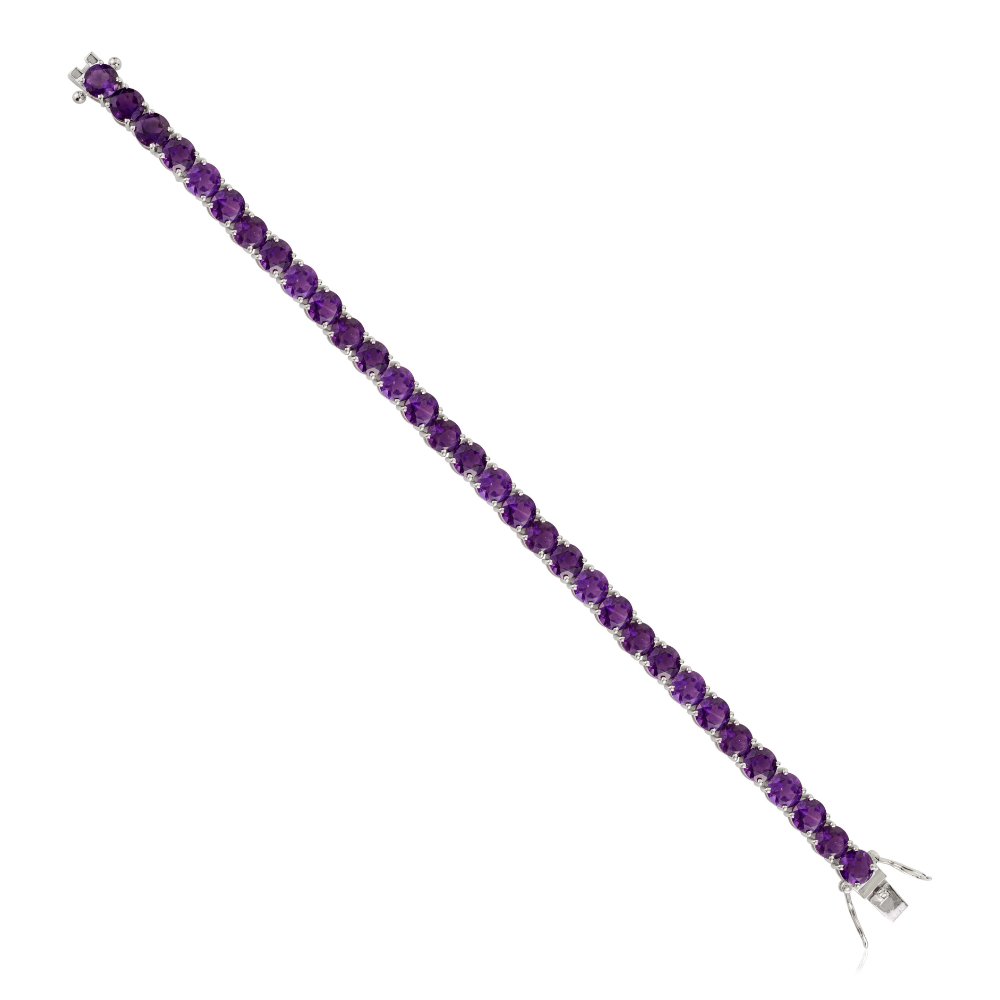Best Selling Products 100% Authentic Amethyst Tennis Bracelet New Arrivals Bulk Order