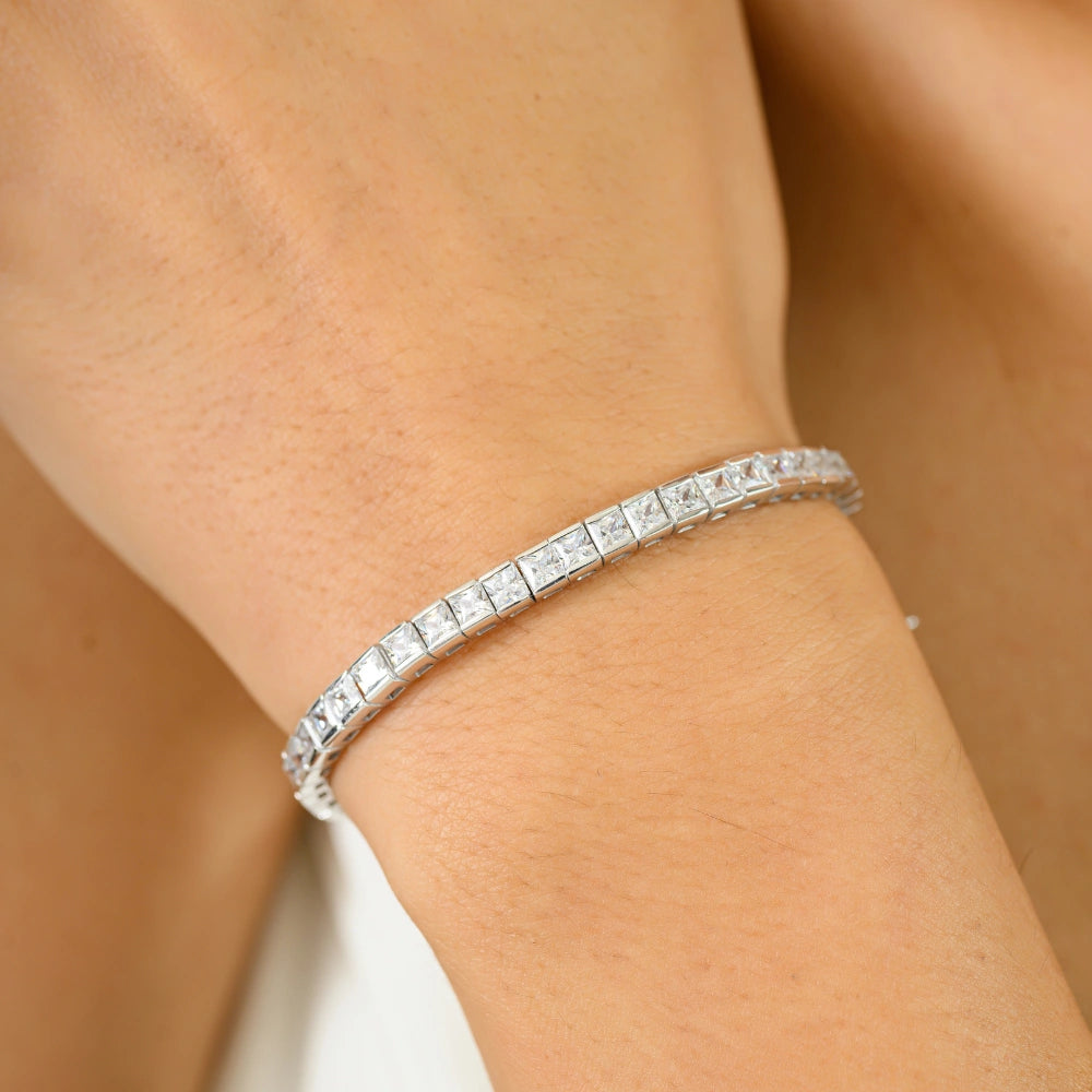 High Grade Jewelry Best Top Seller Natural American Diamond Tennis Bracelet Unique Design Explore