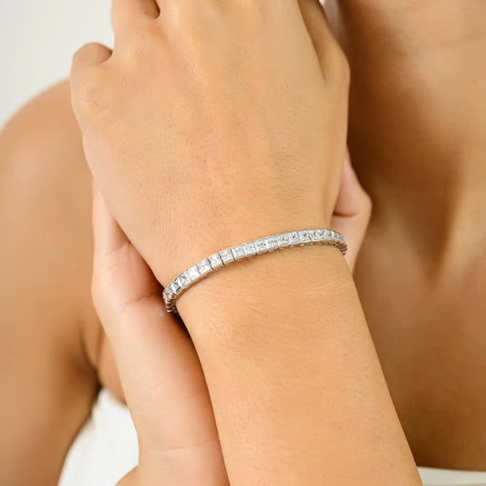 High Grade Jewelry Best Top Seller Natural American Diamond Tennis Bracelet Unique Design Explore