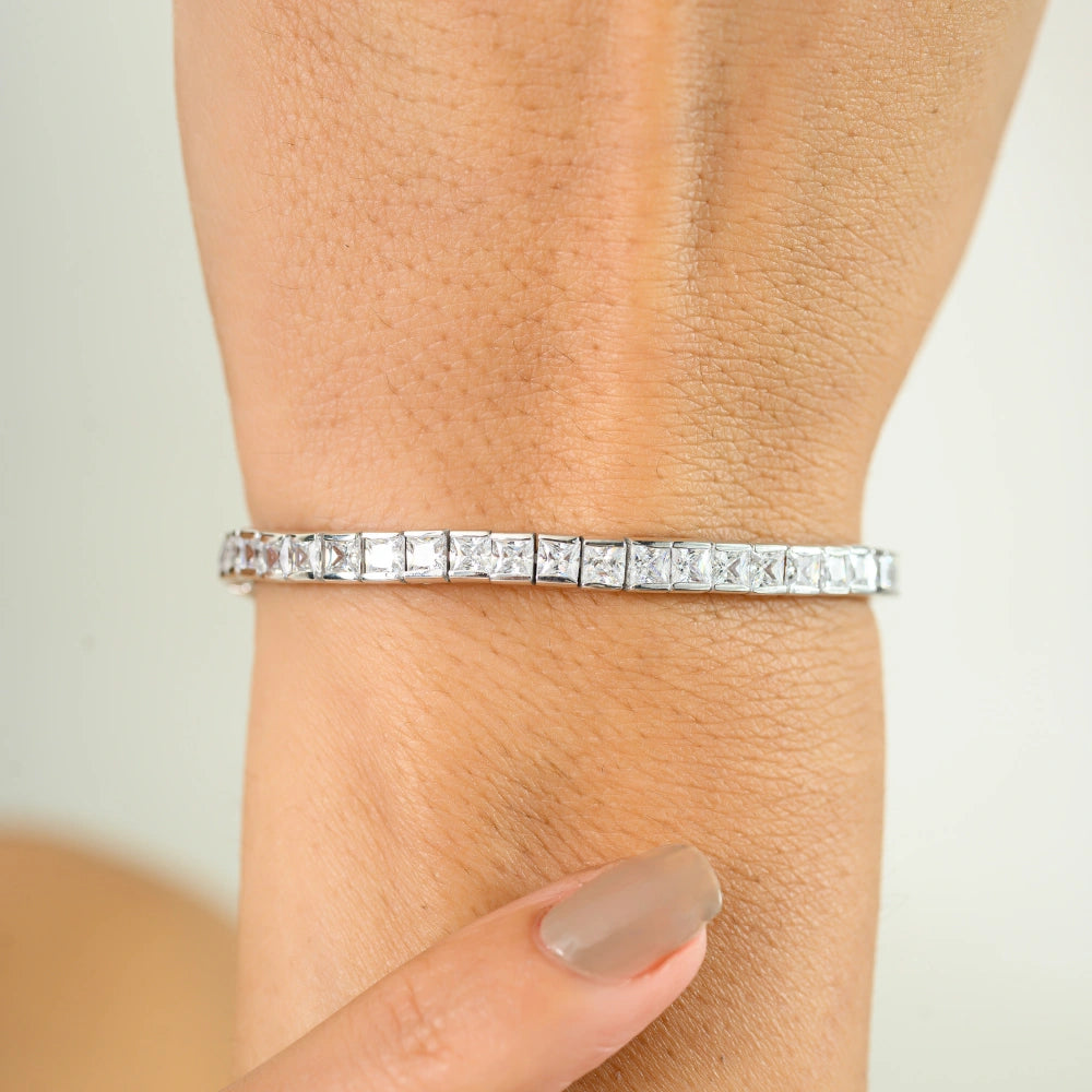 High Grade Jewelry Best Top Seller Natural American Diamond Tennis Bracelet Unique Design Explore