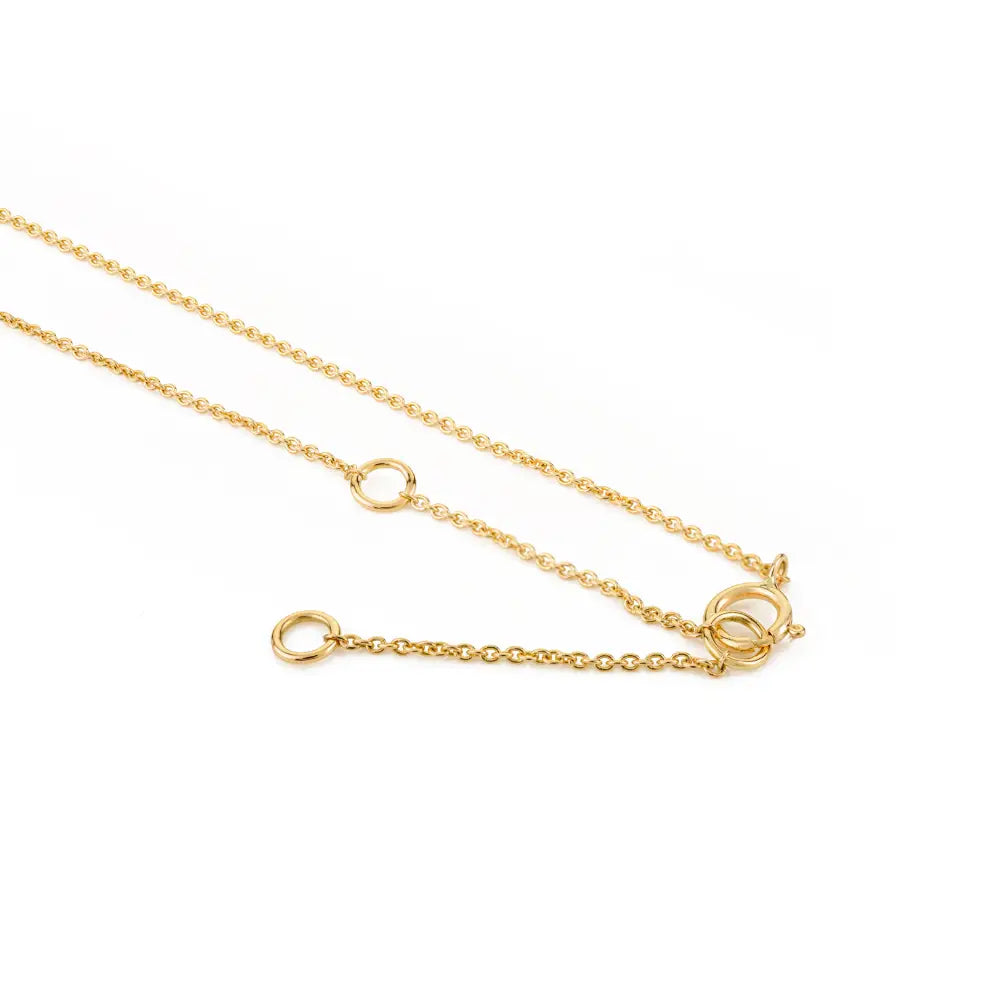 100% Natural 2.5ct. Ruby Gemstone Simple Charm Necklace Anniversary Gift 14K Yellow Gold