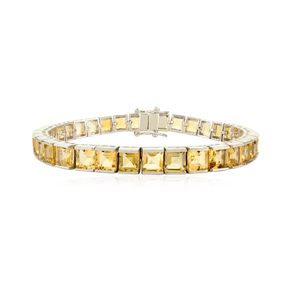 Best Selling Products Handmade Real Citrine Sleek Bracelet Top High Quality Jewelry