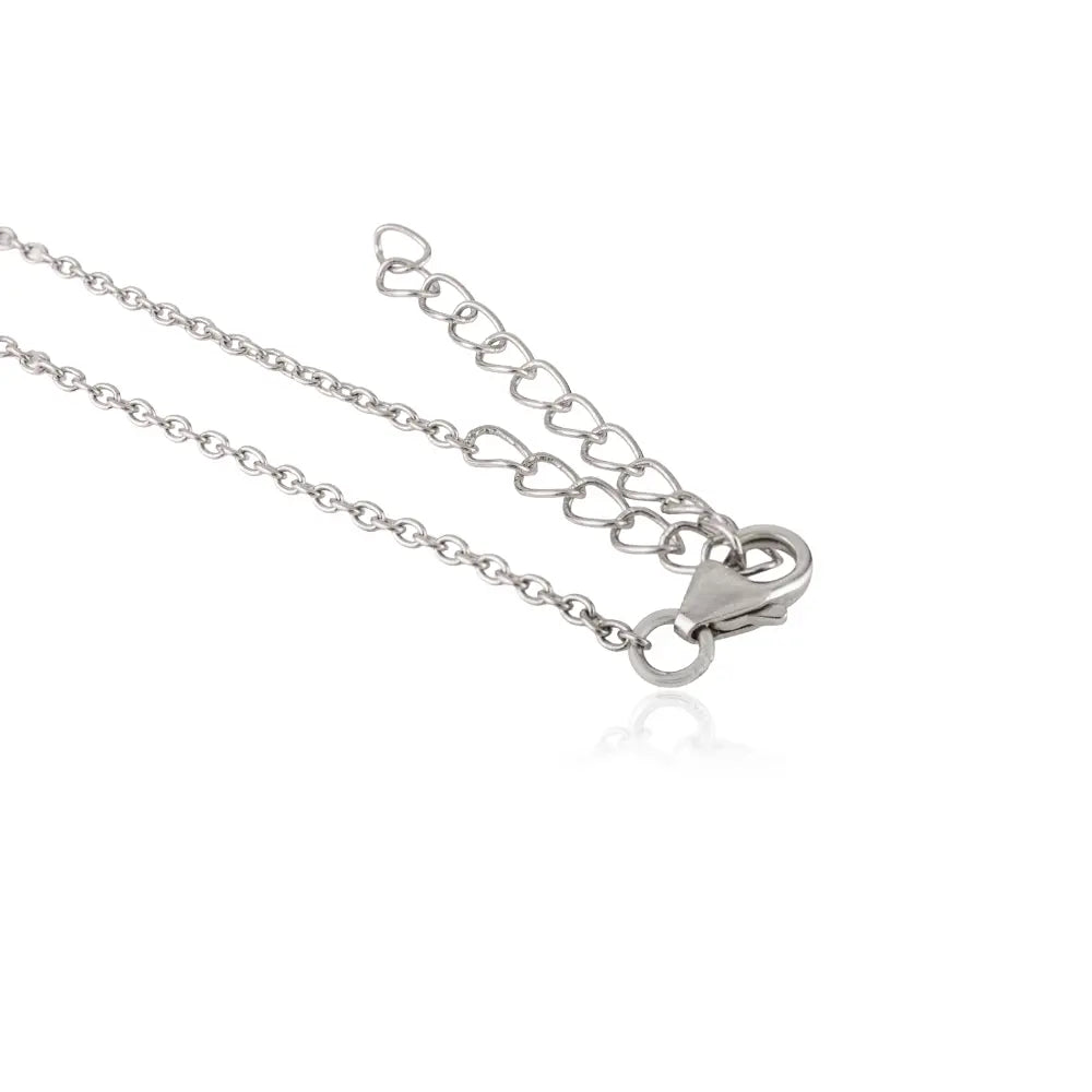 Green Amethyst Heart Pendant Necklace 925 Sterling Silver